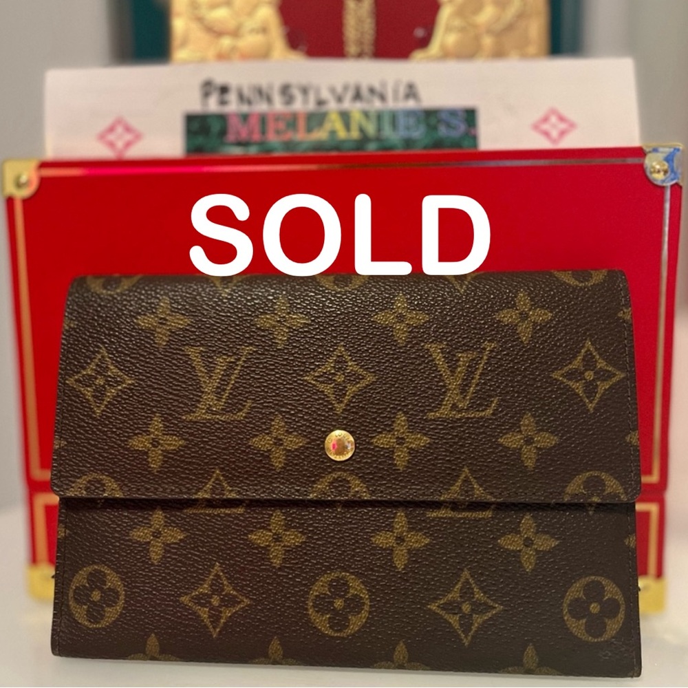 XX SOLDXXAuthentic Louis Vuitton Wallet